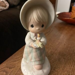 Precious Moments December Figurine Dated 1988
